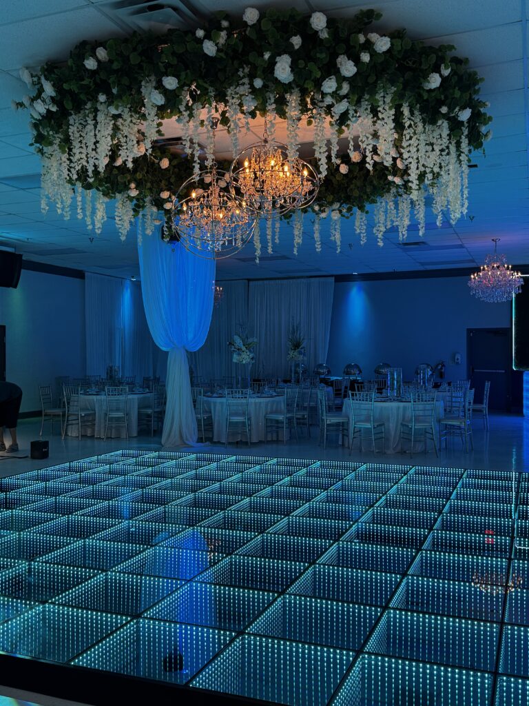 LED Infinity Dance Floor Rentals in Dallas Fort Worth Metroplex